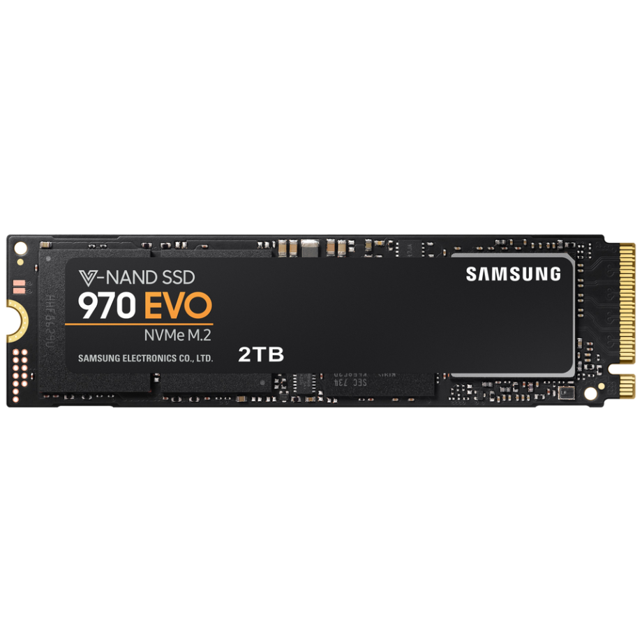 Samsung 970 EVO intern M.2 SSD-enhed (2 TB)