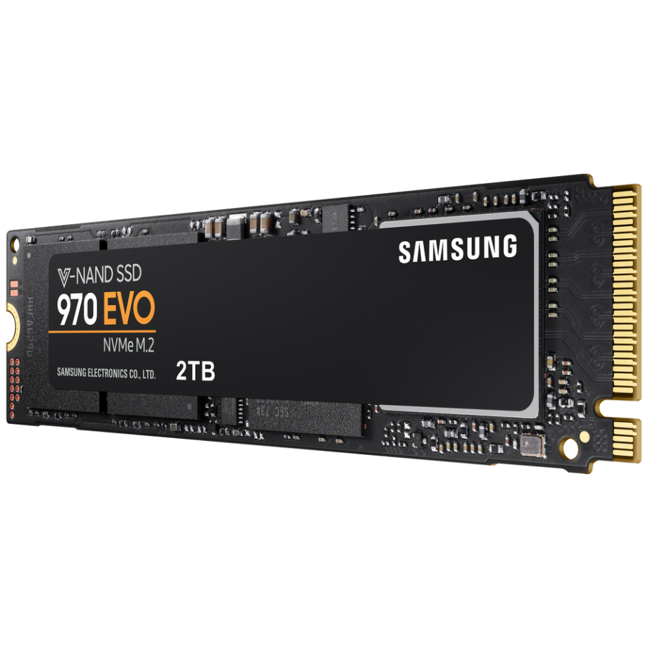 Samsung 970 EVO intern M.2 SSD-enhed (2 TB)